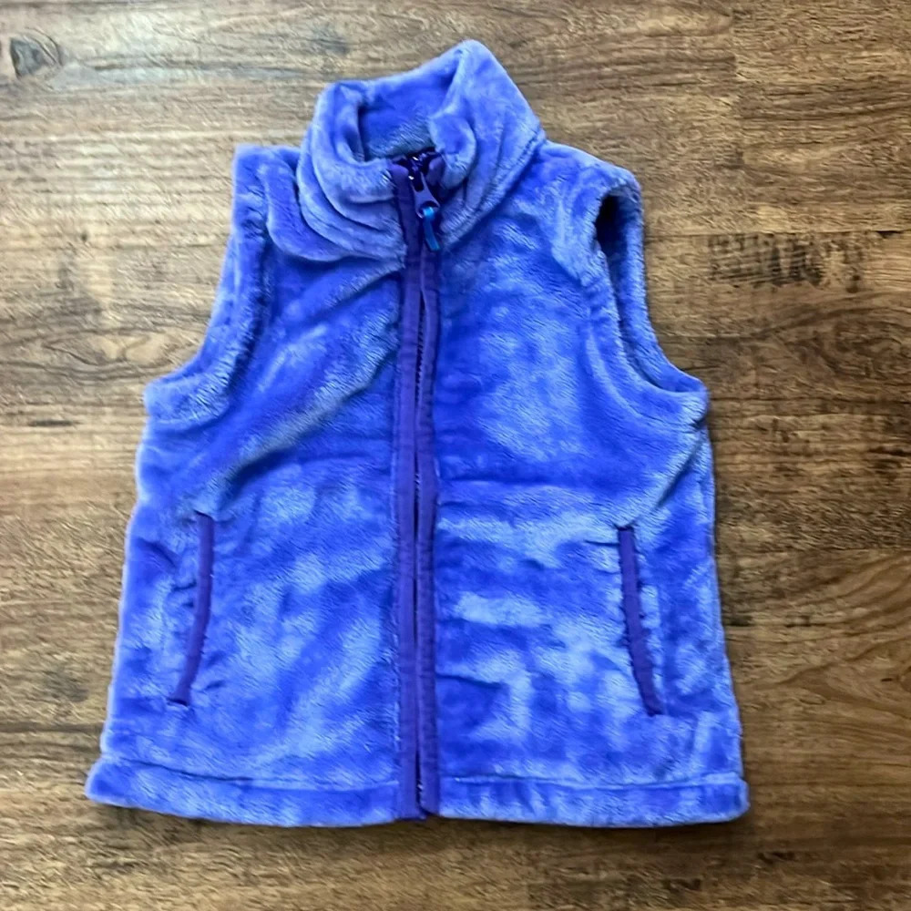 Fleece vest girls